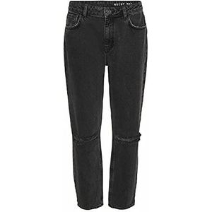 Noisy may Dames NMISABEL HW MOM KI064DG BG S jeans, donkergrijs denim, 31/34