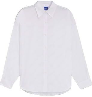 Hugo - Elisana 10274335 - Blouse - Blauw - Oversized Pasvorm