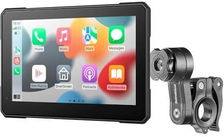 Interphone - Cellularline - Slimme Rijsysteem - Transparant - 7 Inch Display