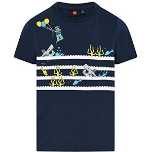 LEGO Jongens T-Shirt Shark LWTaylor 310, 590 Dark Navy, 98 Unisex Volwassenen