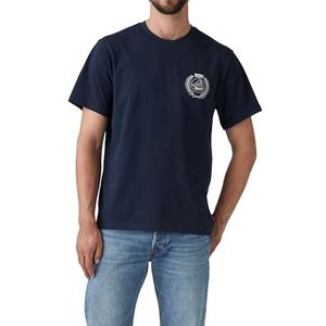 Levi's Ss Relaxed Fit Tee T-Shirt heren, nautisch concept nav, XS