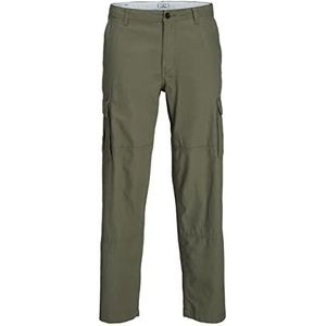 JACK & JONES Jpstbill Jjcody Cargo AKM Cargobroek voor heren, diep lichen green, 31W x 30L