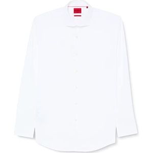 HUGO Men's Kason Shirt, Open White199, 39