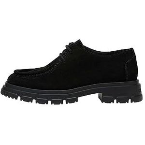 FALC CHADO Paris Veterschoenen voor dames, zwart, 35 EU, Zwart, 35 EU