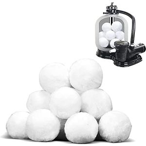 RASENFREUND Filterballen 700 g 8 liter filterballen vervangen 25 kg filterzand voor zwembad zandfilter, zwembad, filterpomp, filterballen voor zandfilterinstallaties