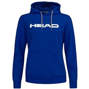 HEAD Dames Club Rosie Hoodie Hooded Sweatshirt, Royal Blue, Extra Small