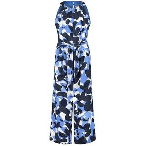 Betty & Co Jumpsuit voor dames, blauw/donkerblauw, 40