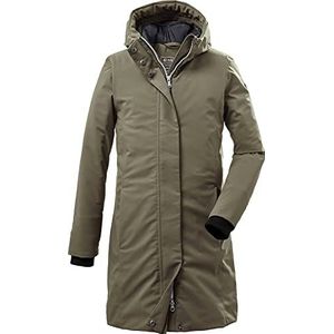 killtec Girl's Functionele parka/parka met capuchon KOW 37 GRLS CT, olive, 140, 37870-000
