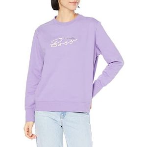 BOSS Dames Sweatshirt, Bright Purple, S