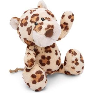 NICI 49815 Knuffeldier, luipaard, 20 cm, beige knuffeldier van zacht pluche, schattig pluche dier om te knuffelen en te spelen, voor kinderen en volwassenen, leuk cadeau-idee