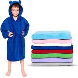 Twinzen - Badjas Kinderen - Zacht en Donzig - Microvezel (100% Polyester) - OEKO-TEX® Gecertificeerd zonder Chemicaliën