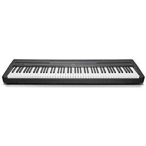 Yamaha Digitale piano P-45B, zwart, elektronische piano voor beginners voor authentiek pianospelen, compacte en gemakkelijk te bedienen digitale piano