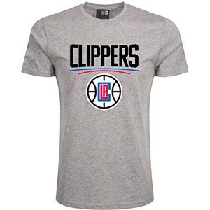 New Era - NBA Los Angeles Clippers Team Logo T-Shirt - Grijs