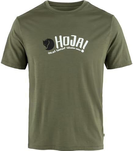 Fjällräven - Hoja Wool - T-shirt - Heren - Merinowol en Gerecycled Polyester