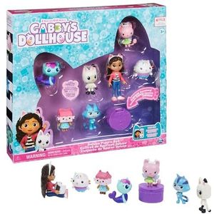 Gabby's Poppenhuis - Speelfigurenset - met Gabby, 6 katjes en 1 poppenhuispakketje