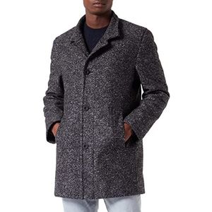 bugatti Heren 222500-24072 wollen jas, donkergrijs, standaard