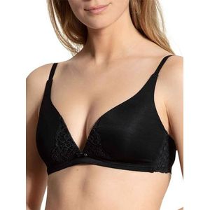 Calida - Sensual Secrets - Onderhemd - Zwart - Zeer Transparante Viscose