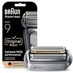 Braun - 94M - Tête de Rasoir Électrique - Zilver - Compatibel met Series 9 Pro en Series 9