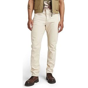 G-Star Raw Jeans voor heren Triple A Regular Straight, beige/kaki (Ecru C525-159) ,27W/30L
