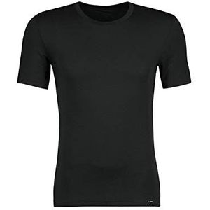 HUBER Herenshirt met korte mouwen onderhemd, zwart (zwart 0670), XXL