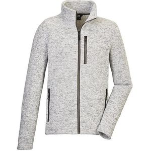 G.I.G.A. DX by killtec - Fleecejack - Naturelwit - Tijdloze Gebreide Fleecejack - Gerecycled Materiaal