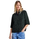 Street One - Gedessineerde Overhemdblouse - Groen - Dames