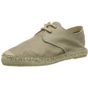 PIECES KAY LEATHER ESPADRILLOS LT. SAND 17054282 dames espadrille lage schoenen, beige, 37 EU