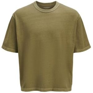 Jack & Jones Jorporto Pigment Tee Ss Crew Neck, cedar, S