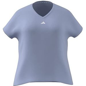 ADIDAS Tr-es Min T Ps T-shirt voor dames, Blue Dawn, 3XL