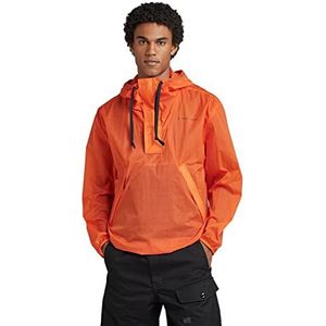 G-STAR RAW Men's Windbreaker Shell JKT Jacket, Oranje (acid oranje D22912-C643-B214), L, oranje (Acid Orange D22912-c643-b214), L