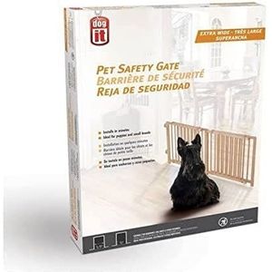 Dogit 70622 Pet veiligheid poort, 121,9-203,2 cm W x 45,7 cm H