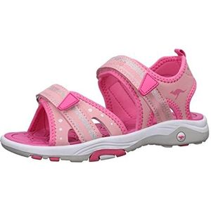 KangaROOS K-Leni Fee Sandalen voor meisjes, Rose Daisy Roze, 28 EU