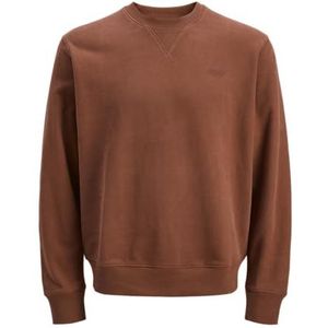 JACK & JONES Jprccmateo Sweat Crew Neck, henna, M