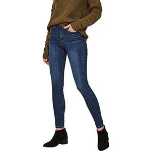 VERO MODA VMSOPHIA Skinny Fit Jeans met hoge taille, Medium Blue Denim, XXL x 32L