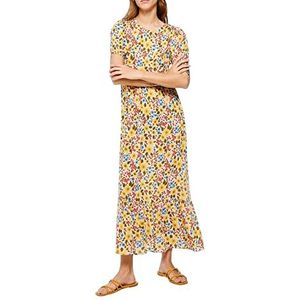 Springfield Midi-jurk met print voor dames, Geel, 34