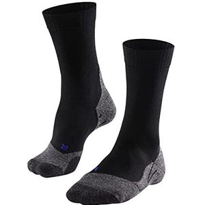 FALKE Heren Wandelsokken TK2 Explore Cool M SO Lyocell Functional Yarn Anti-Blaar dik 1 Paar, Zwart (Black-Mix 3010), 44-45