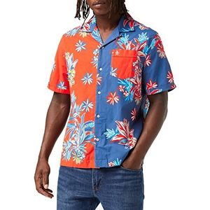 ORIGINAL PENGUIN Overhemd met tropische bloemenprint voor heren, Bering Zee, M