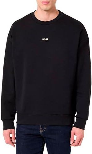BOSS Heren Stenson sweatshirt, zwart, L