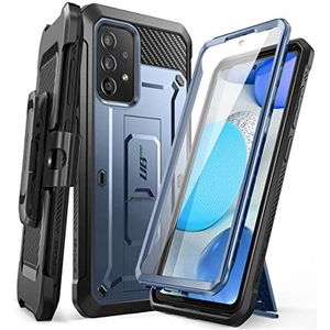 SupCase Buitenhoes voor Samsung Galaxy A53 5G mobiele telefoon bumper case 360 graden beschermhoes [Unicorn Beetle Pro] met geïntegreerde schermbeschermer (blauw)