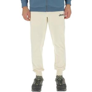 JEEP O102451-W499 J Trainingsbroek met opdruk JI22S Heren Birch White/Black XL