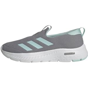 adidas Dames Cloudfoam Move Lounger Shoes, GREY/semi flash aqua/Cloud white, 37 1/3 EU