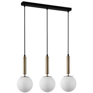 Italux Ravena Moderne hangende plafondlamp met 3 lichtbalken, E27