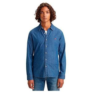 Levi's - Battery Housemark Slim Shirt - Heren - Lange Mouwen