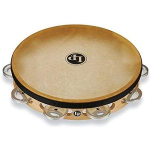 Latin Percussion Pro 10 tamboerijnen, aluminium, enkele rij (LP383-AL)