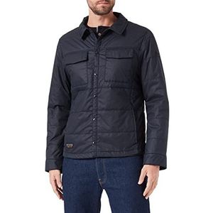 camel active Heren gewatteerde blouson met borstzakken, donkerblauw, 64