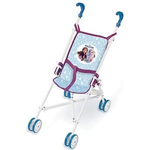 Smoby - De ijskoningin - Wandelwagen - voor poppen en poppen - Opvouwbaar - Wasbare stof - 250113