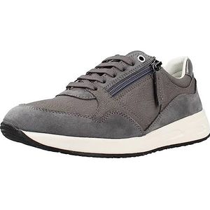 Geox Dames D Bulmya B Sneakers, Dk Stone, 40 EU