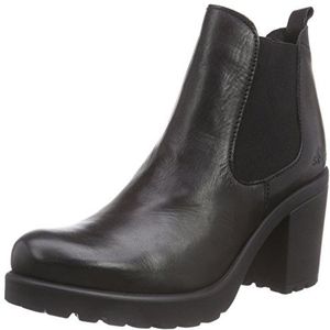 s.Oliver 25401 Chelsea boots voor dames, zwart 001, 36 EU