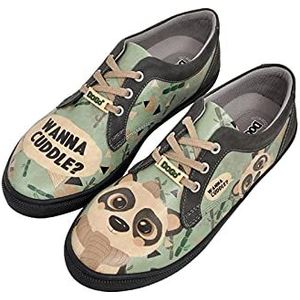 DOGO Dames Cord Sneaker, Veelkleurig, 36 EU