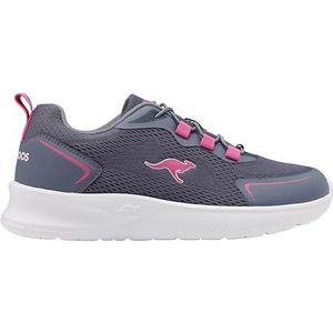 KangaROOS Dames K-NJ Stepper OS Sneaker, Grisaille/Daisy Pink, 38 EU, Grisaille Daisy Pink, 38 EU